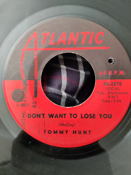 Tommy Hunt - I Don't Want To Lose You (7", Single)