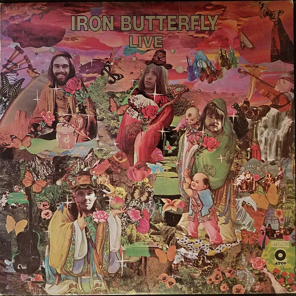 Iron Butterfly - Live (LP, Album, Ter)_4020496990