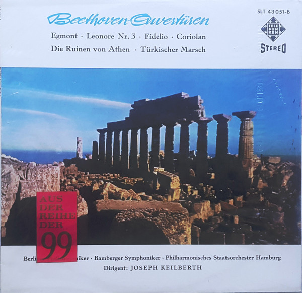 Beethoven* - Berliner Philharmoniker ‧ Bamberger Symphoniker ‧ Philharmonisches Staatsorchester Hamburg ‧ Dirigent: Joseph Keilberth - Ouvertüren (LP)