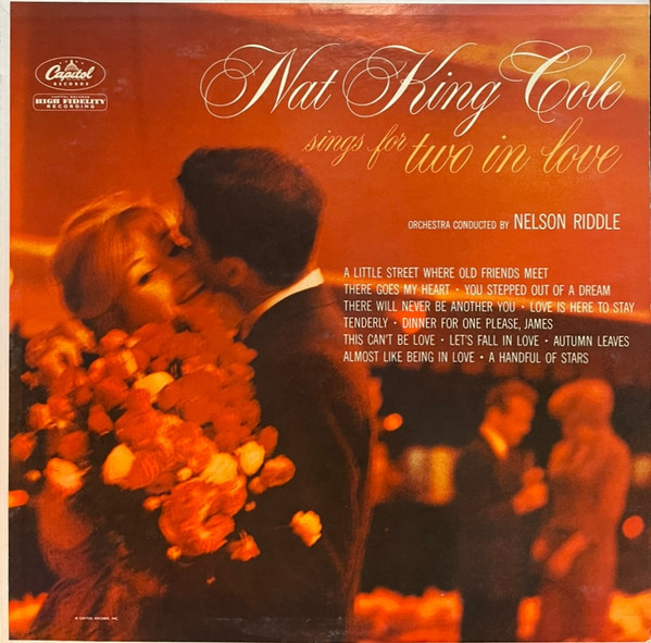 Nat King Cole - Nat King Cole Sings For Two In Love (LP, Album, Mono, RE, Scr)