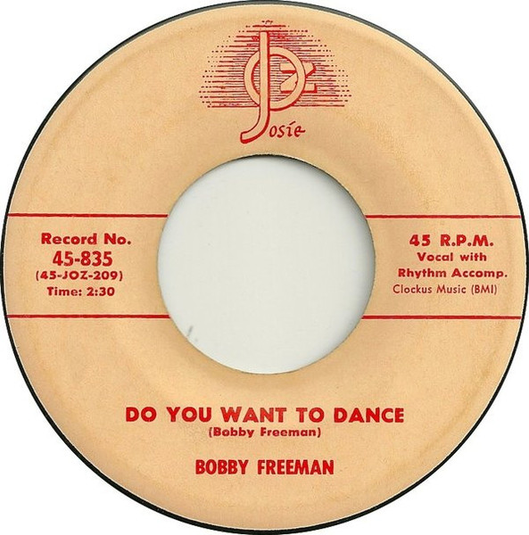 Bobby Freeman - Do You Want To Dance (7", Single)