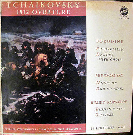 Tchaikovsky*, Borodine*, Moussorgsky*, Rimsky-Korsakov*, H. Hollreiser*, Wiener Symphoniker - Chor Der Weiner Staatsoper* - Tchaikovsky ∙ Borodine ∙ Moussorgsky ∙ Rimsky-Korsakov (LP)