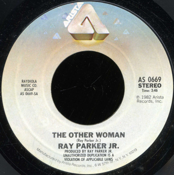 Ray Parker Jr. - The Other Woman (7", Single, Styrene, Pit)