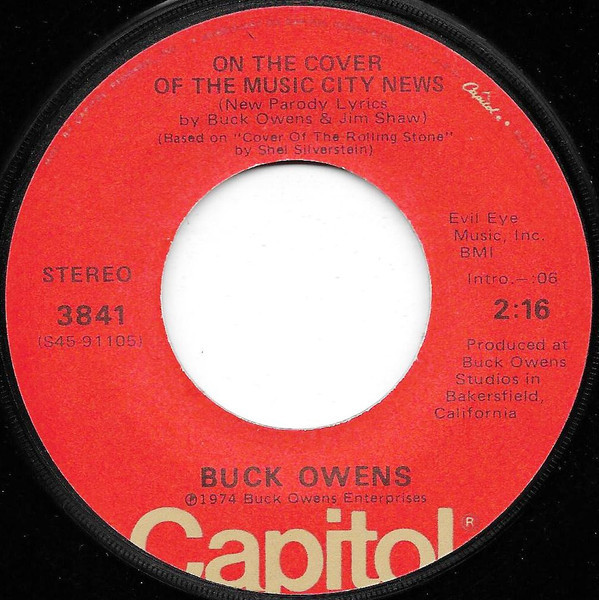 Buck Owens - On The Cover Of The Music City News (7", Single, Jac)
