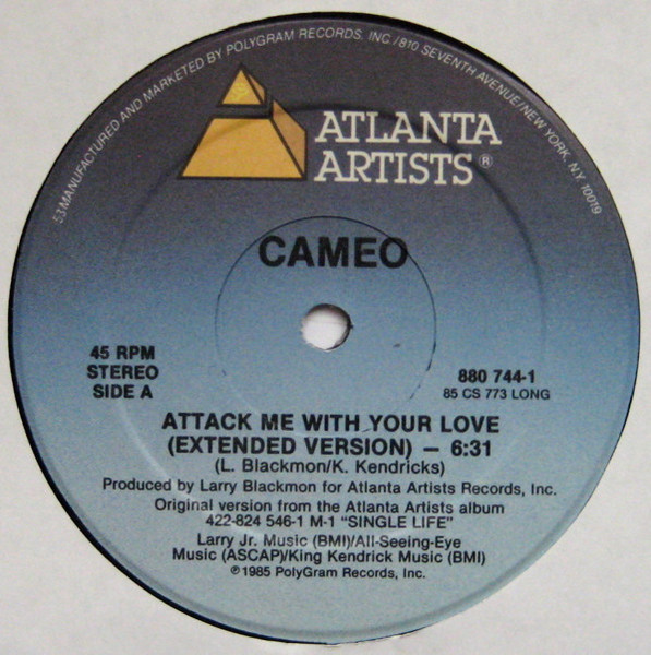 Cameo - Attack Me With Your Love (12")