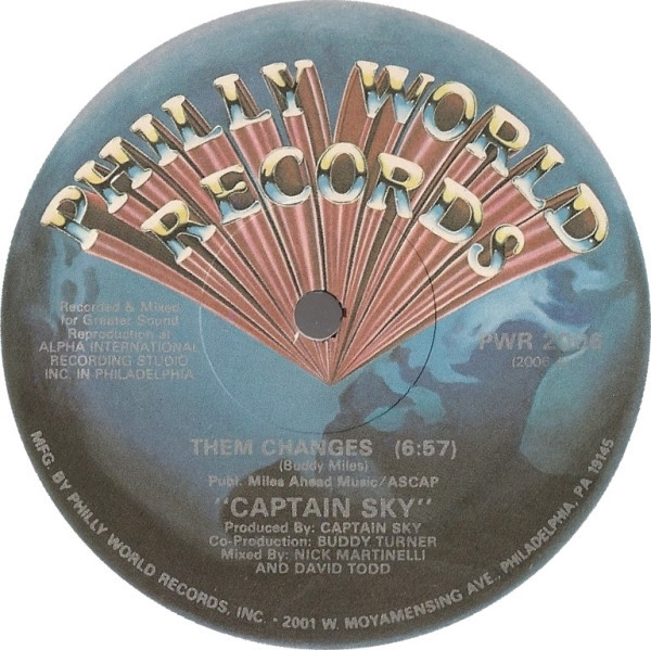 Captain Sky - Them Changes (12", Single)