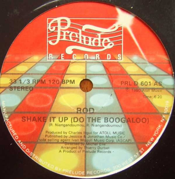 Rod - Shake It Up (Do The Boogaloo) (12", Single)