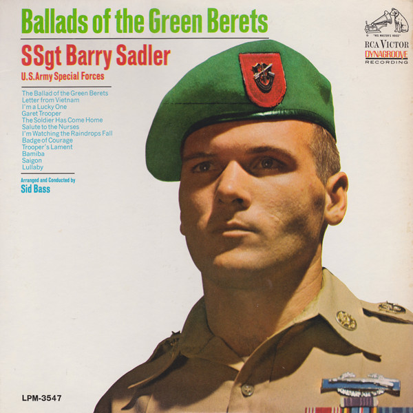 SSgt Barry Sadler* - Ballads Of The Green Berets (LP, Album, Mono, Roc)_4029614098