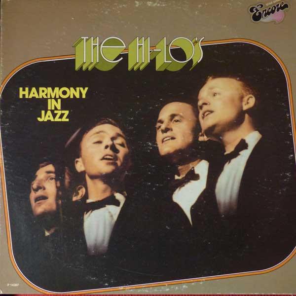 The Hi-Lo's - Harmony In Jazz (LP, Comp)