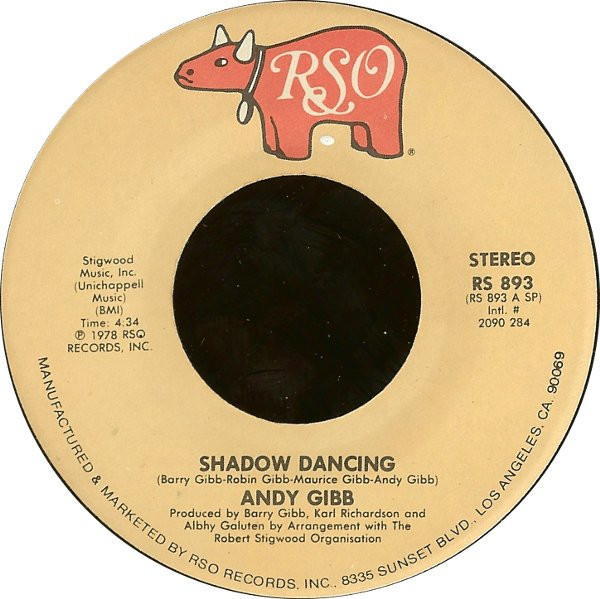 Andy Gibb - Shadow Dancing (7", Spe)