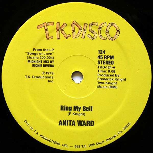 Anita Ward - Ring My Bell (12")
