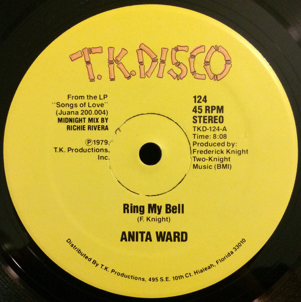 Anita Ward - Ring My Bell (12")