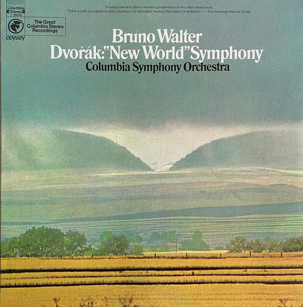 Dvořák* - Bruno Walter, Columbia Symphony Orchestra - "New World" Symphony (LP, Album, RE)