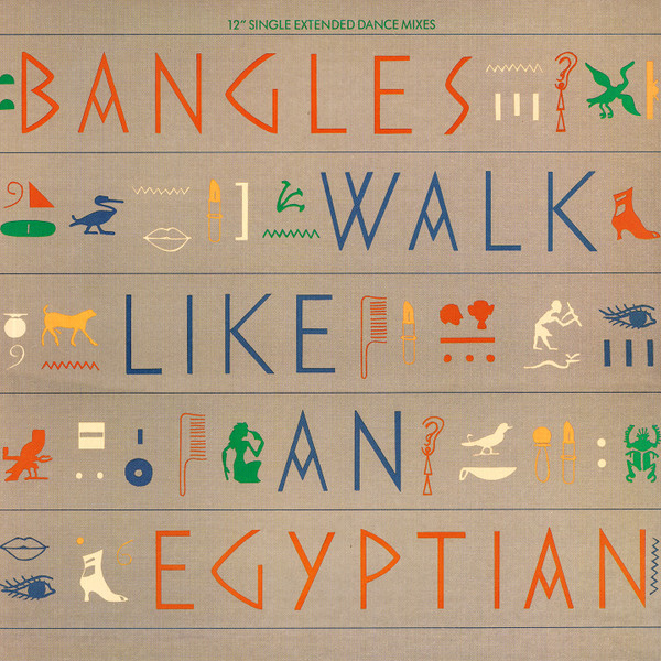 Bangles - Walk Like An Egyptian (12", Single)