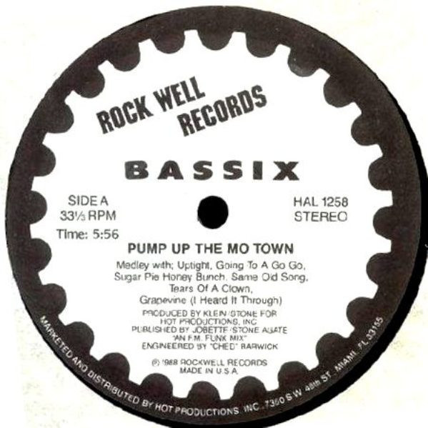 Bassix - Pump Up The Mo Town (12")