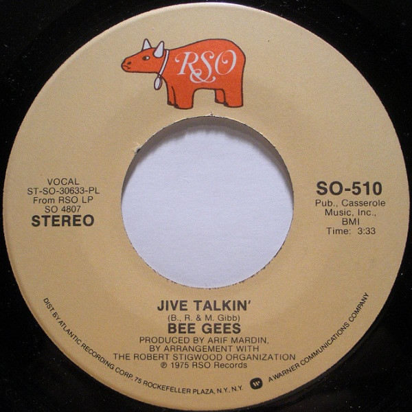 Bee Gees - Jive Talkin' (7", Single, PL)