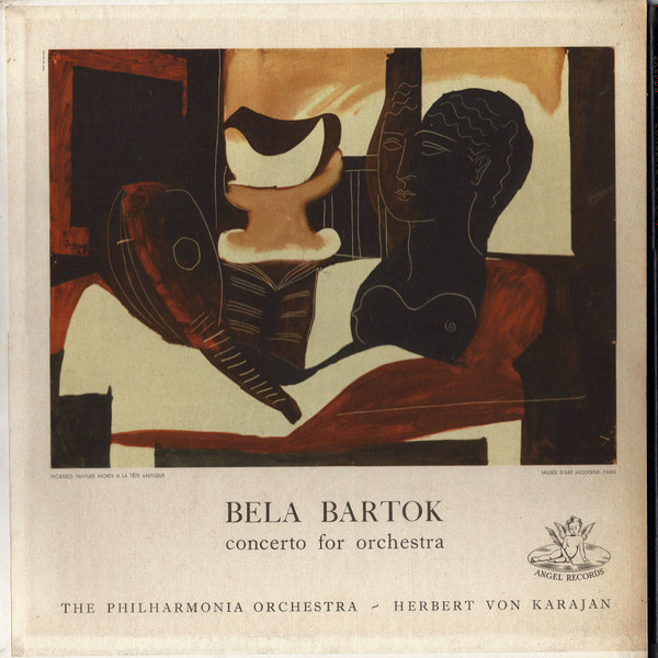 Béla Bartók : The Philharmonia Orchestra* - Herbert von Karajan - Concerto For Orchestra (LP, Mono)