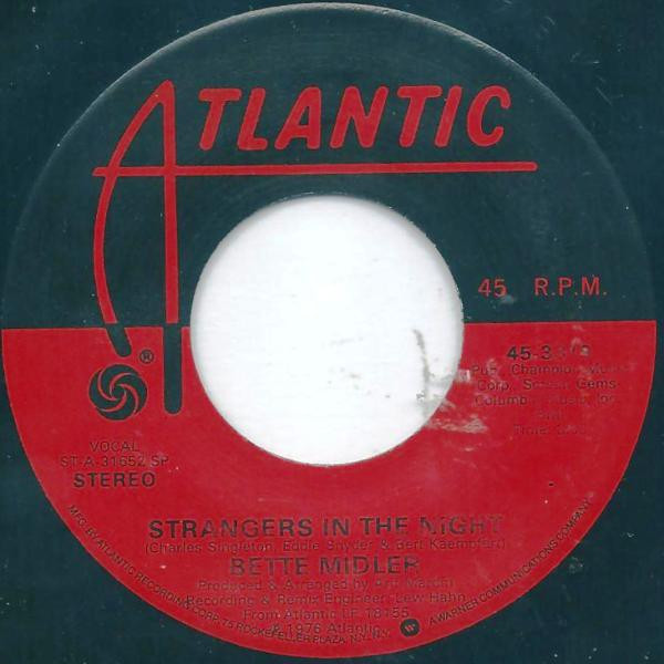 Bette Midler - Strangers In The Night  (7", Spe)