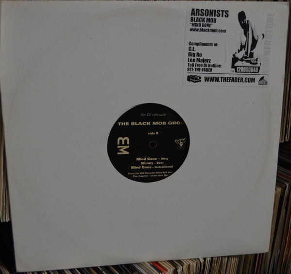 Black Mob Group - Mind Gone (12", Promo)
