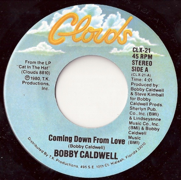 Bobby Caldwell - Coming Down From Love (7", Single)