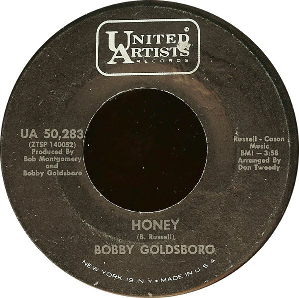 Bobby Goldsboro - Honey (7", Single)