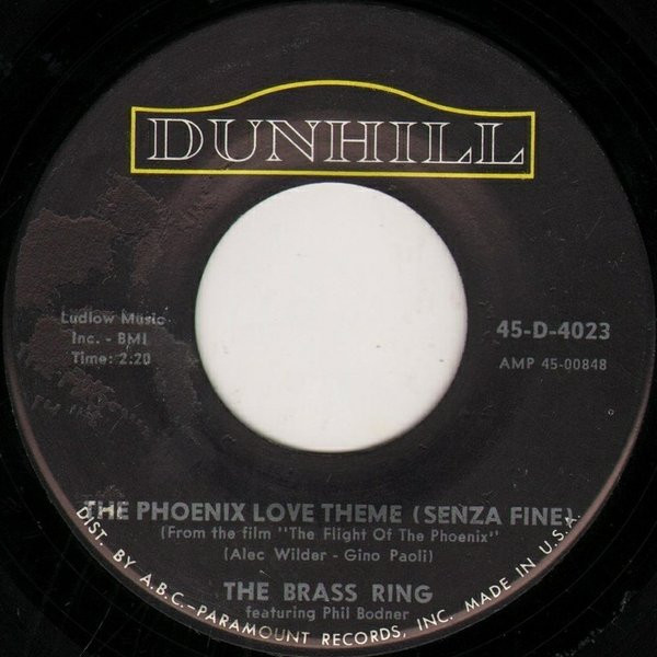 The Brass Ring Featuring Phil Bodner - The Phoenix Love Theme (Senza Fine) (7")