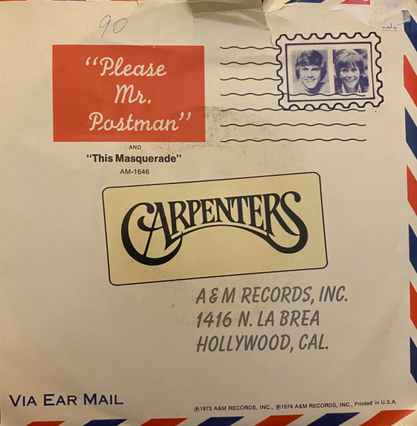 Carpenters - Please Mr. Postman (7", Single, Pit)