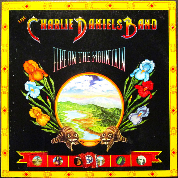 The Charlie Daniels Band - Fire On The Mountain (LP, Album, Blu + 7", EP)