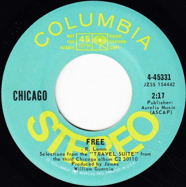 Chicago (2) - Free (7", Promo)