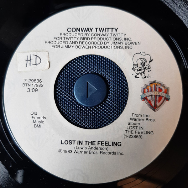 Conway Twitty - Lost In The Feeling (7", Single)