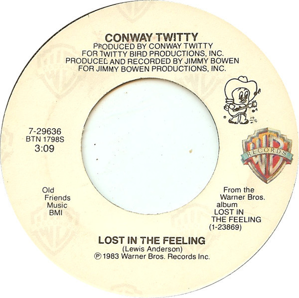 Conway Twitty - Lost In The Feeling (7")