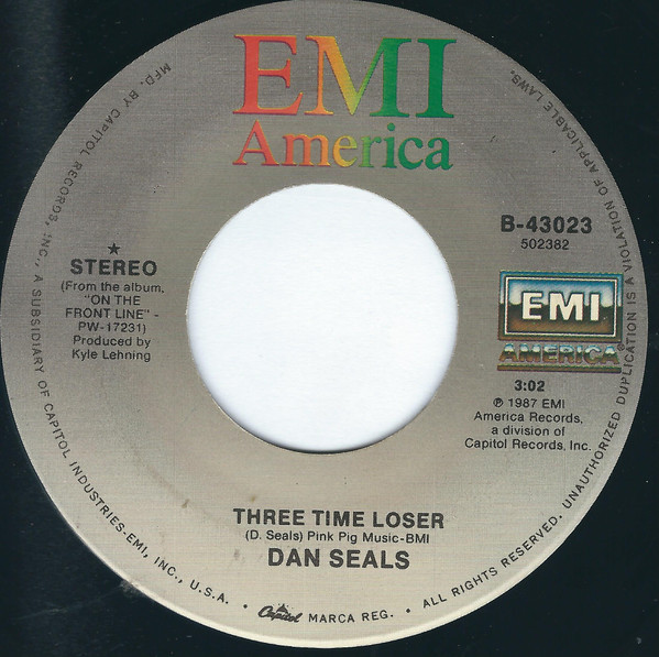 Dan Seals - Three Time Loser (7", Single, Spe)