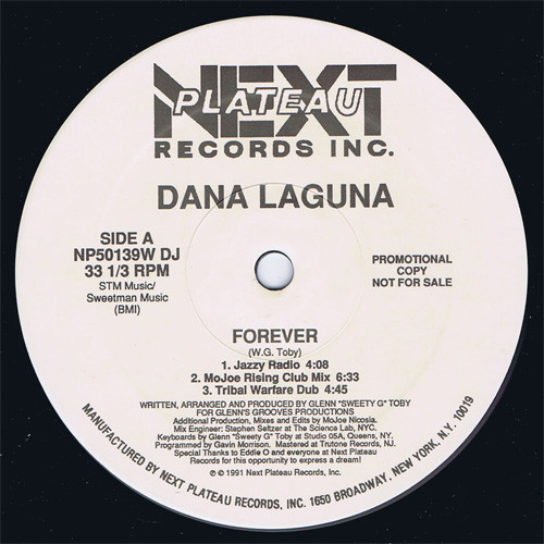 Dana Laguna - Forever (12", Promo)