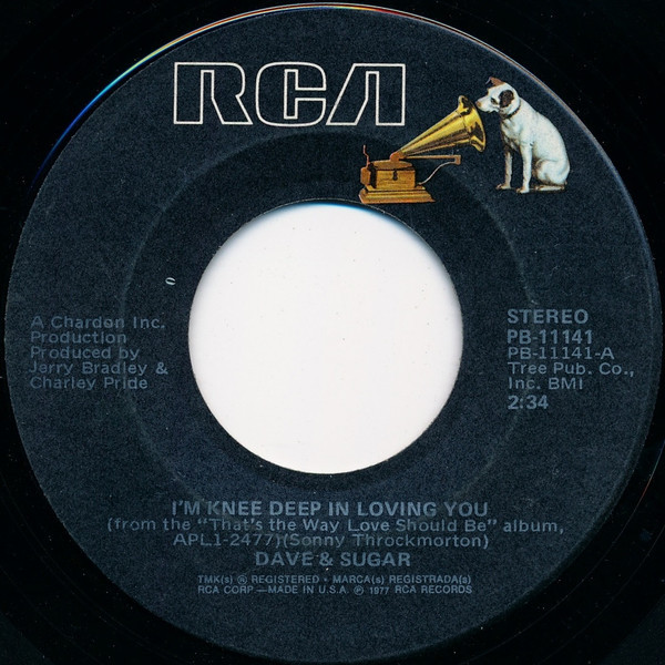Dave & Sugar* - I'm Knee Deep In Loving You (7", Single, Ind)