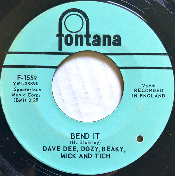 Dave Dee, Dozy, Beaky, Mick And Tich* - Bend It (7", Single, Styrene)