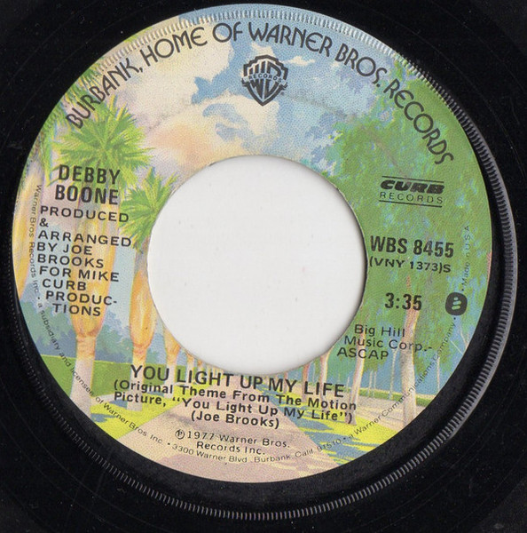 Debby Boone - You Light Up My Life / Hasta Mañana (7", Single, Win)
