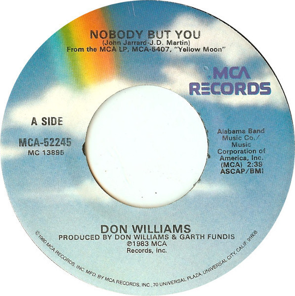 Don Williams (2) - Nobody But You (7")