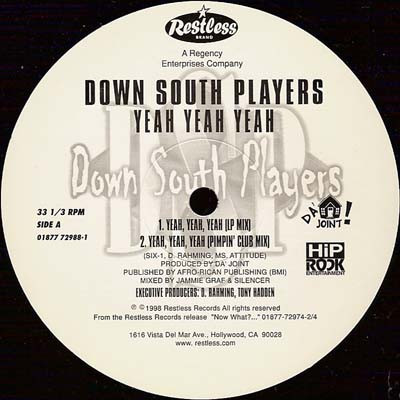 Down South Players - Yeah Yeah Yeah (12")