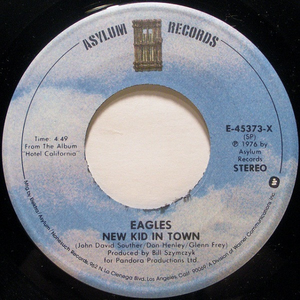 Eagles - New Kid In Town (7", Single, SP )