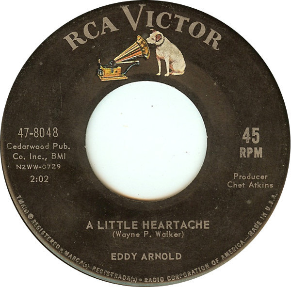 Eddy Arnold - A Little Heartache (7", Single)