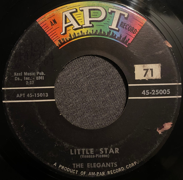 The Elegants - Little Star / Getting Dizzy (7", Single)