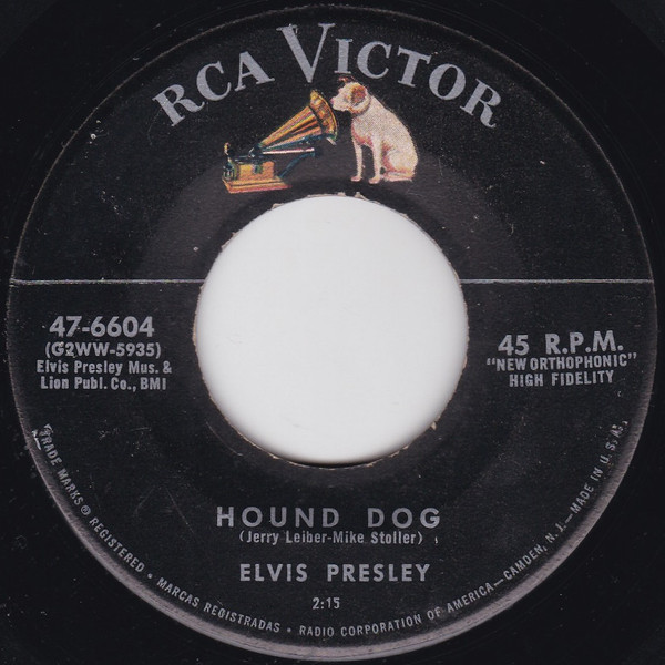Elvis Presley - Hound Dog / Don't Be Cruel (7", Single, MGM)
