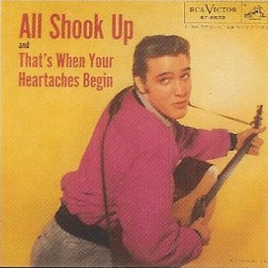 Elvis Presley With The Jordanaires - All Shook Up  (7", Single, MGM)