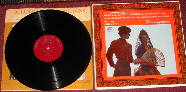 Emmanuel Chabrier - España / Danse Slave / Fete Polonaise / Suite Pastorale / Gwendoline Overture (LP)