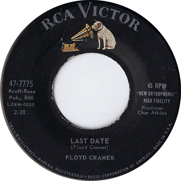 Floyd Cramer - Last Date  (7", Single, Ind)