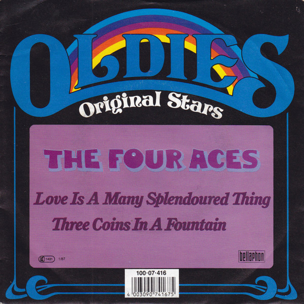 The Four Aces - Love Is A Many Splendored Thing / Three Coins In A Fountain (7", Single)