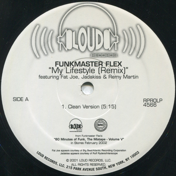 Funkmaster Flex - My Lifestyle (Remix) (12")