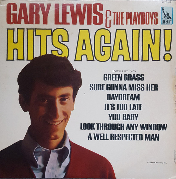 Gary Lewis & The Playboys - Hits Again (LP, Album, Mono)
