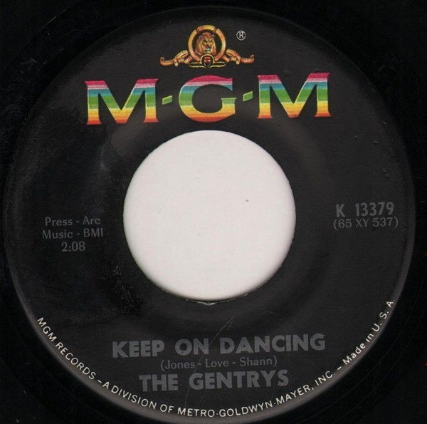 The Gentrys - Keep On Dancing (7", Single)