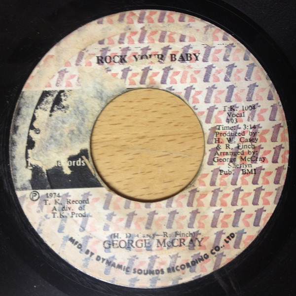 George McCrae - Rock Your Baby (7", Single)